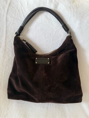 Kate spade suede brown bag
